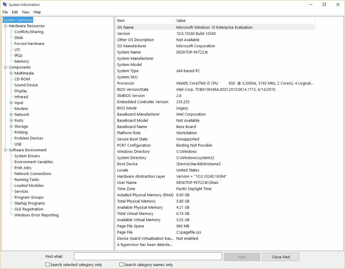 System info windows 10. Msinfo windows 10. system information win 10. скрины из диспетчера и msinfo. msinfo32 win 7.