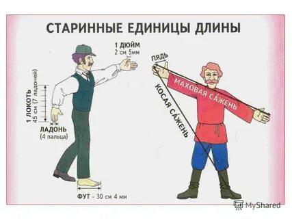 Единица измерения длины линии