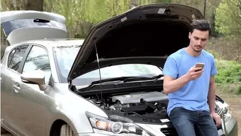 I broke my car