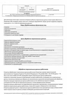 Политика в сфере обработки персональных данных