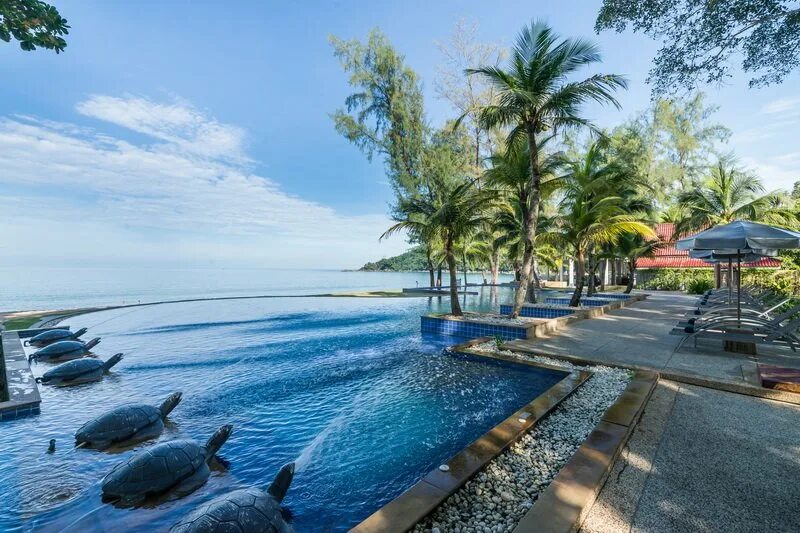 Khao lak пляж. Тайланд остров као лак. emerald као лак. каолак пхукет эмеральд бич резорт. као лак (khao lak).