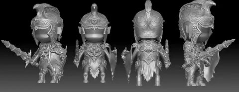 Blender knight