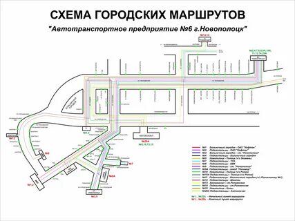 Маршруты городского автобуса 10