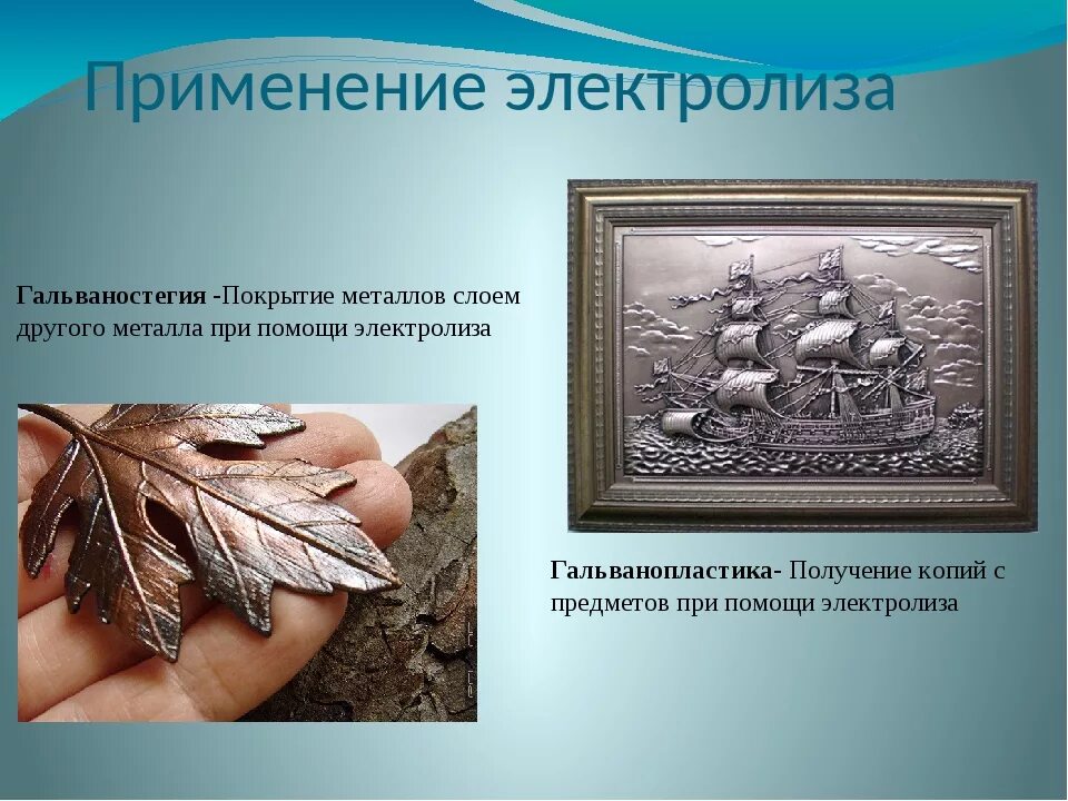 Что изготавливают используя технику гальванопластики