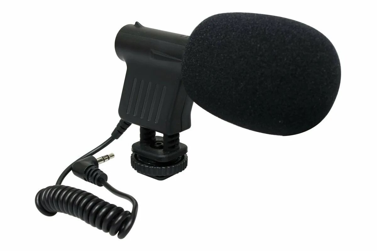 "Shotgun" Directional Microphone. Shotgun Microphone.