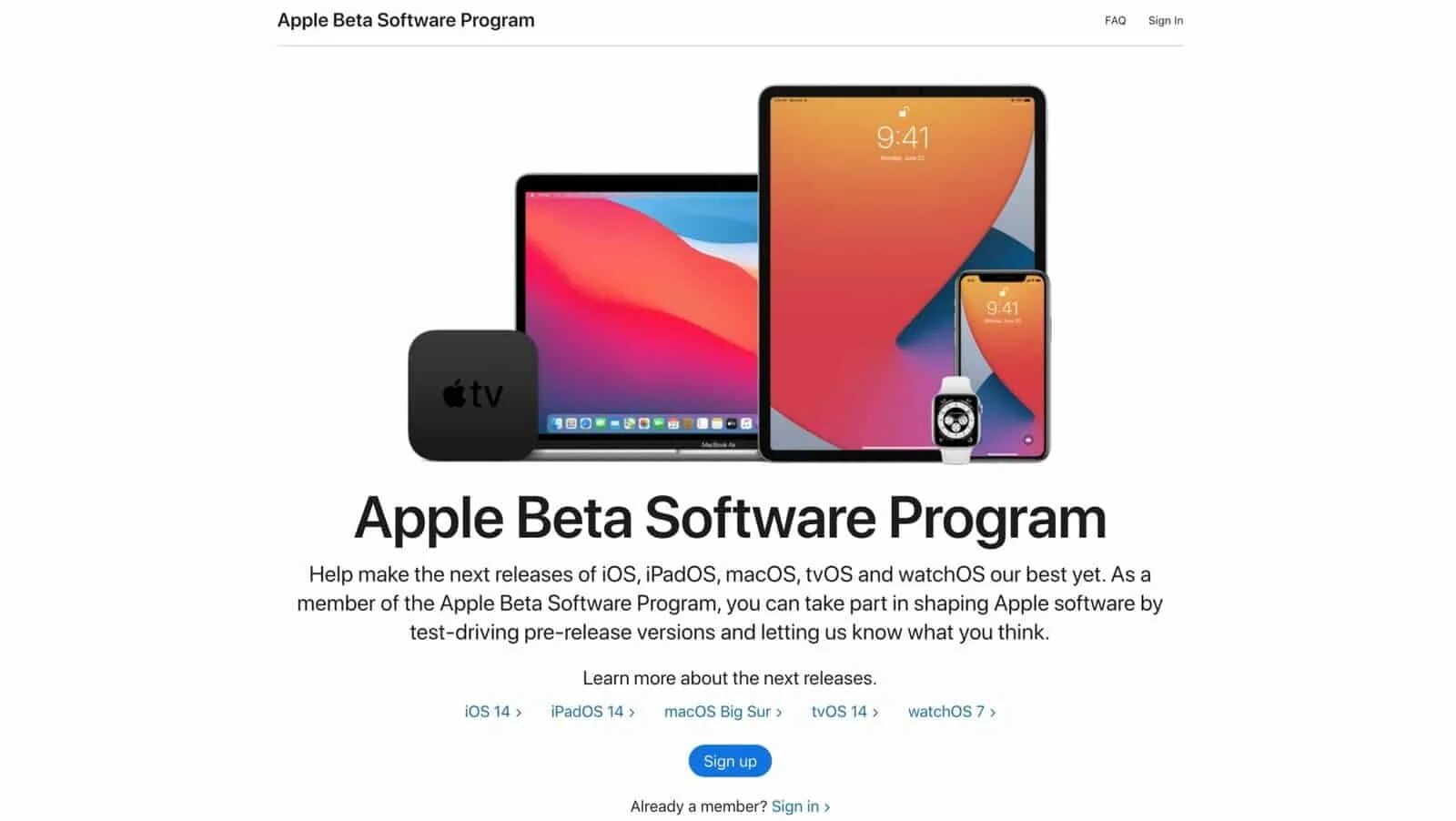 Apple версии