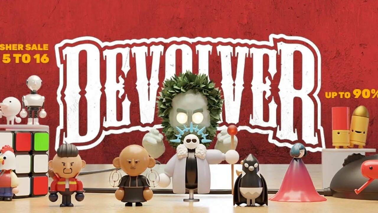 Devolver Digital офис. Распродажа играм быть 2024