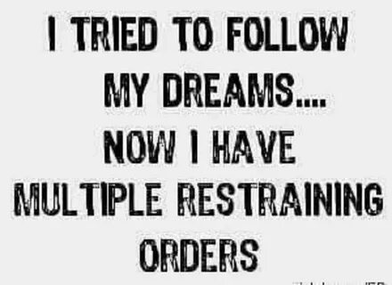Try to follow
