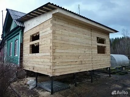 Пристройка из бруса