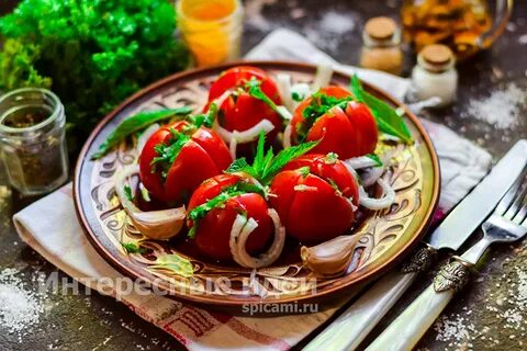 Помидоры быстрые красные по армянски