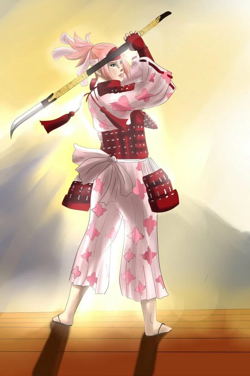 Сакура самурай. Катана эпохи Сэнгоку. Сакура Харуно гейша. Сакура Харуно в кимоно Самурай. Сакура Харуно в кимоно.