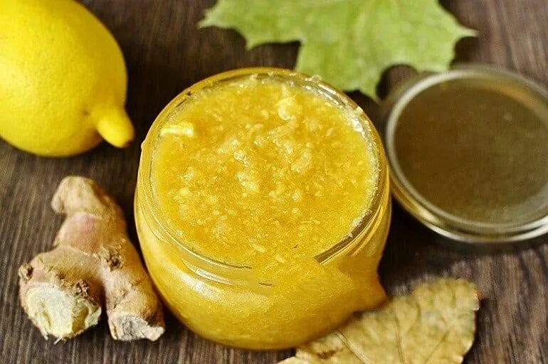 Ginger, Lemon and Honey for Making Hot Drink. Healthcare Stock Photo - Image of 