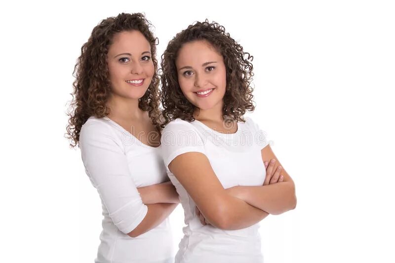 Real twin sisters