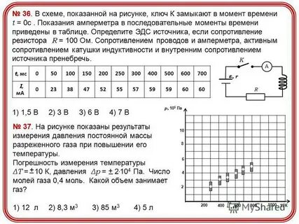 В схеме показанной на рисунке ключ к