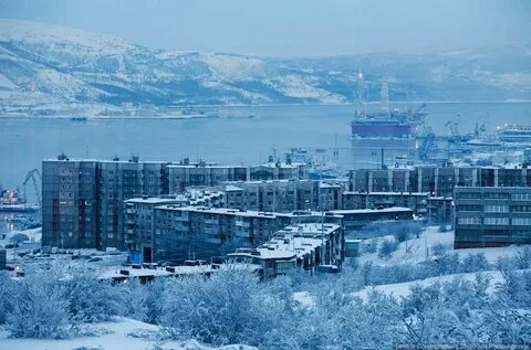 Крупные города крайнего севера