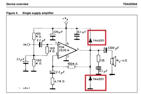 Унч tda2030a