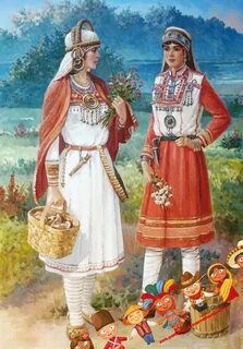 Древние финно угорские племена