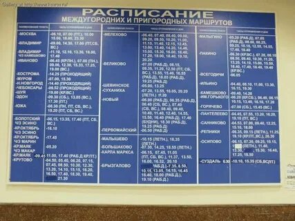 Автобус до коврова