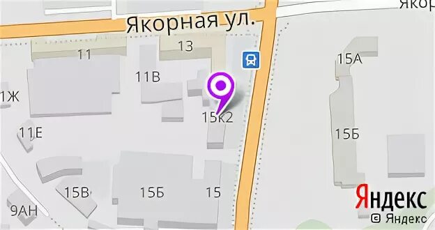 карта якорная улица