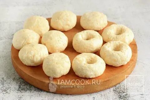 Творожно сырные бублики с кунжутом рецепт