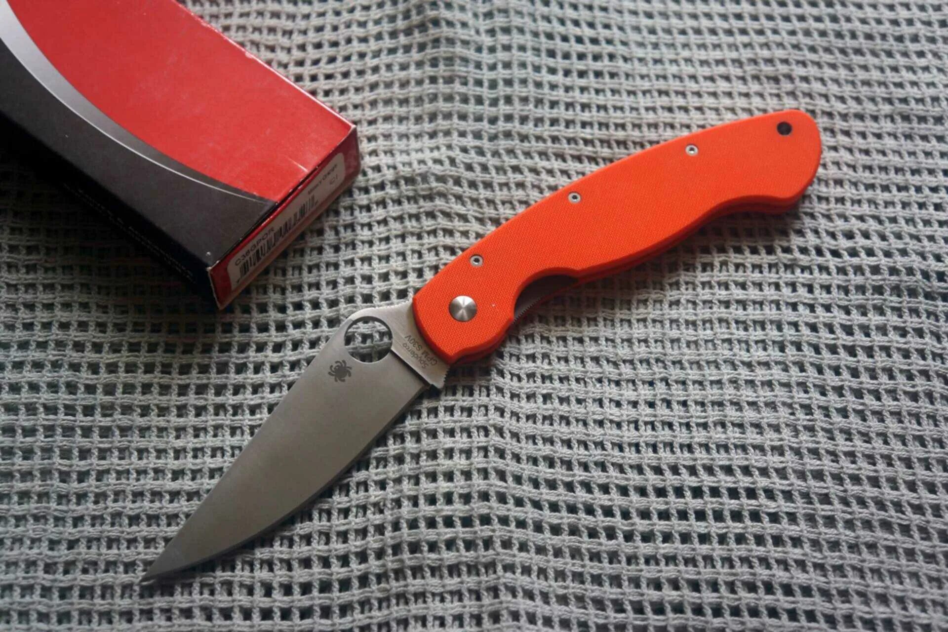 Спайдерко милитари. Spyderco Military 1 2017. Складные ножи на блошином рынке. Spyderco Military реплика.