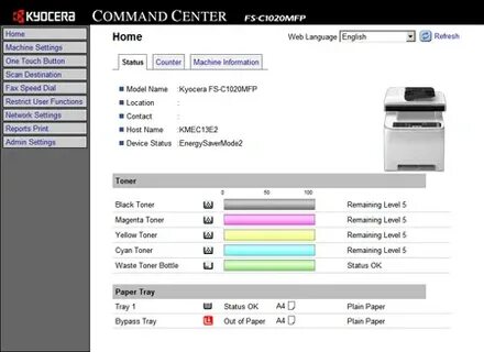 Kyocera fs 1020mfp драйвер