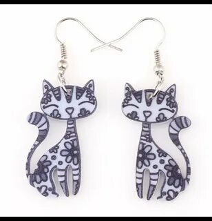 Сережки кошки