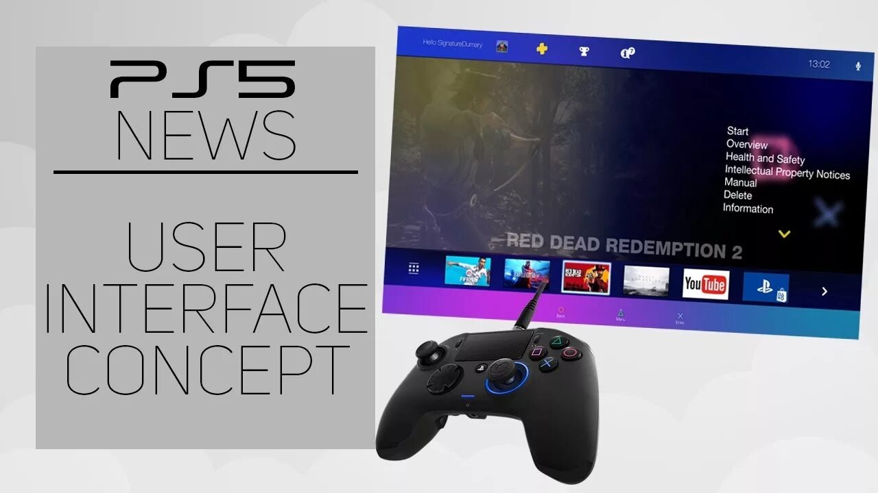 PLAYSTATION 5 UI. Интерфейс Sony PLAYSTATION 5. PLAYSTATION 5 menu. Интерфейс пс5. Меню ps5