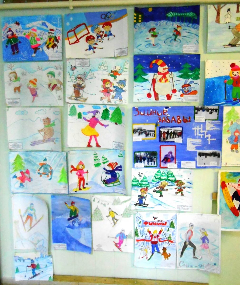 детский рисунок спорт. детский рисунок на тему спорт. рисование лыжник в старшей группе. рисование в детском саду зимние виды спорта. зимние забавы рисование в детском саду.