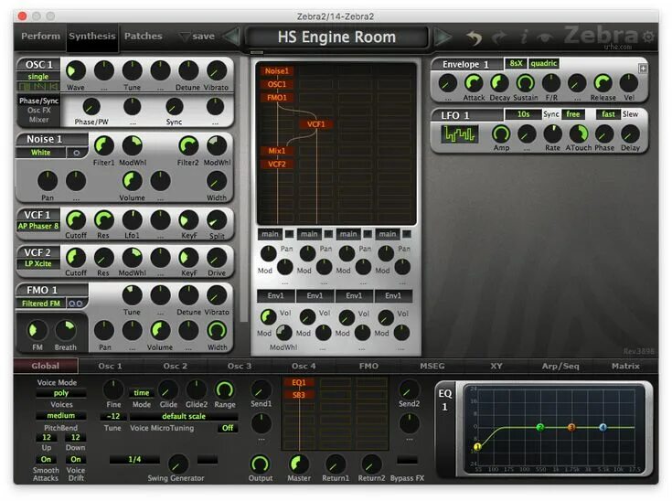 U he Zebra 2. Zebra VST. VST плагины. Модульные синтезаторы VST. Reason plugins