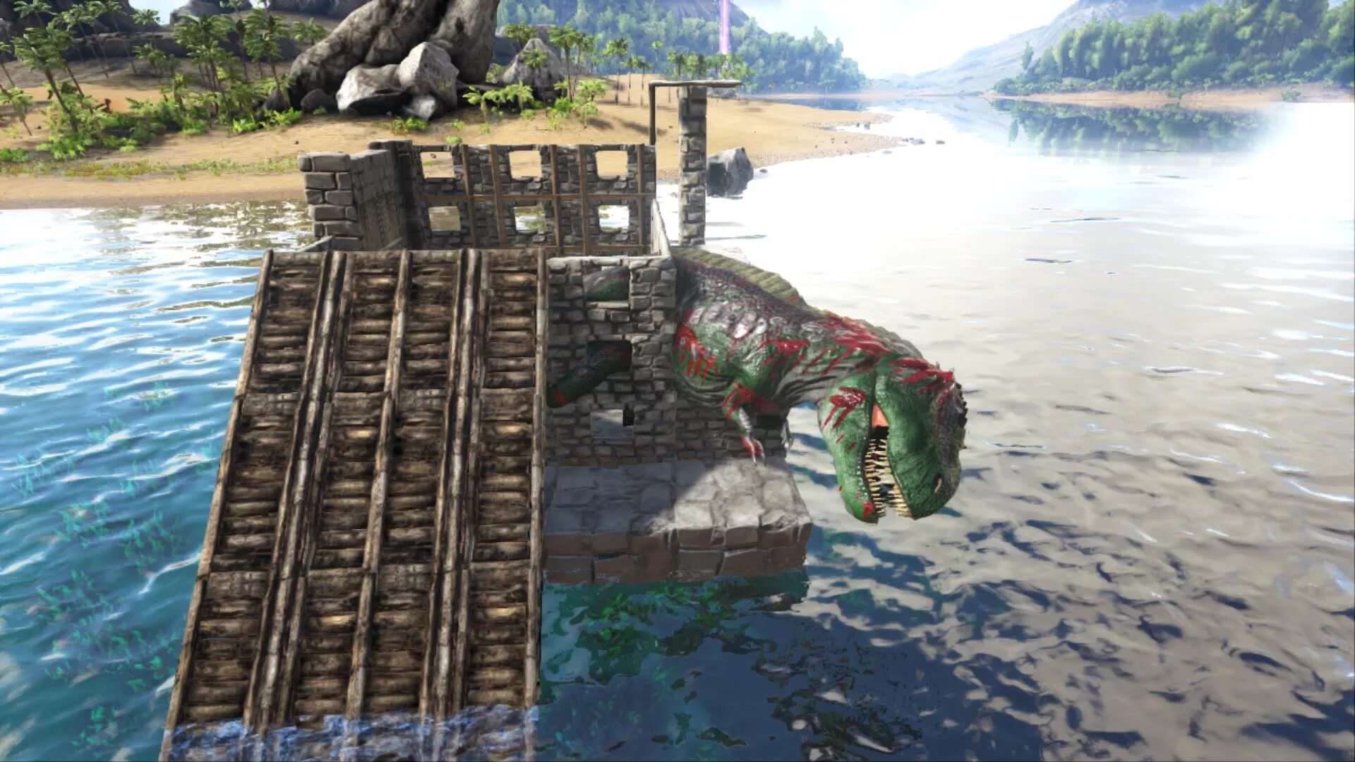 Как приручить гачу в арк. Ark survival evolved плот дом. ark survival инкубатор. гача арк. арк плот база.