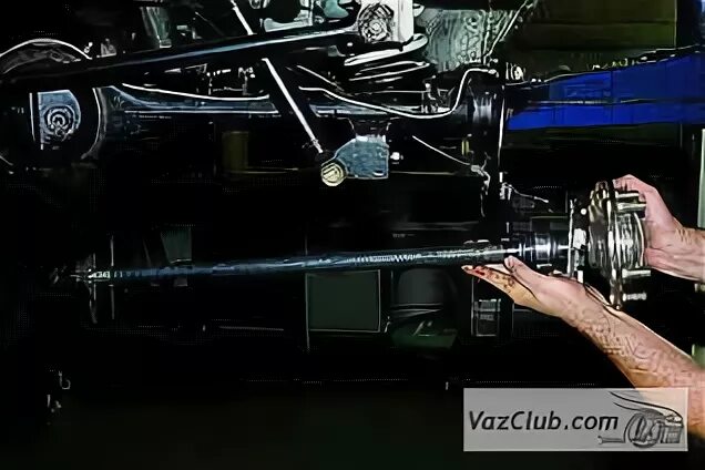 Chevrolet Niva Manual " Снятие полуоси и замена сальника