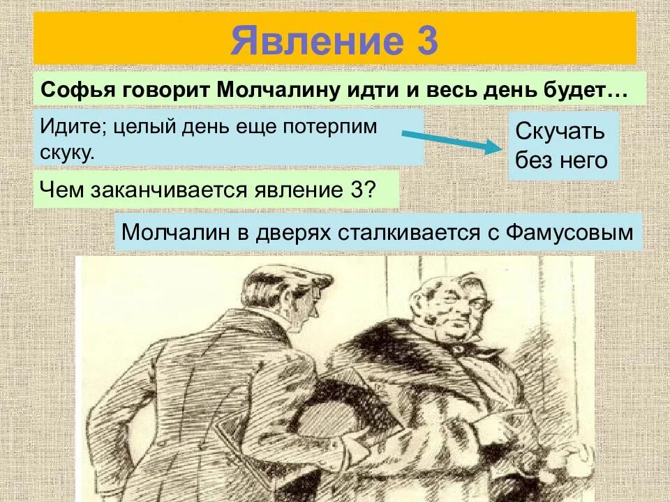 Как фамусов относится к софье. Утро в доме фамусова. софья павловна и молчанин. взаимоотношения софьи и молчалина. софья фамусова и молчалин.
