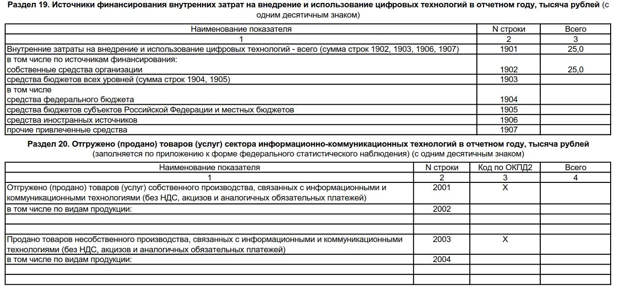 Как заполнить 3 информ мп