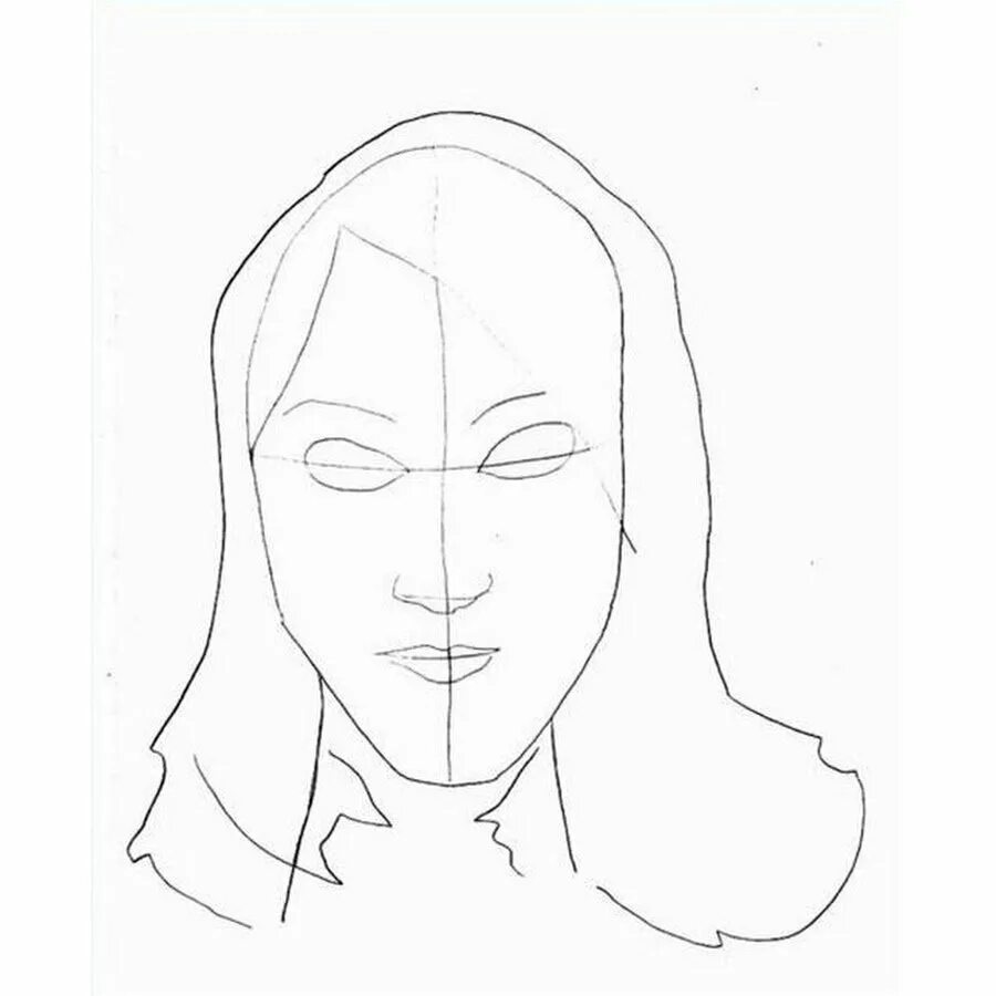 Рисунок лица 1 3. Портрет карандашом для начинающих. Набросок лица. Уроки рисования портрета. Поэтапное рисование лица.