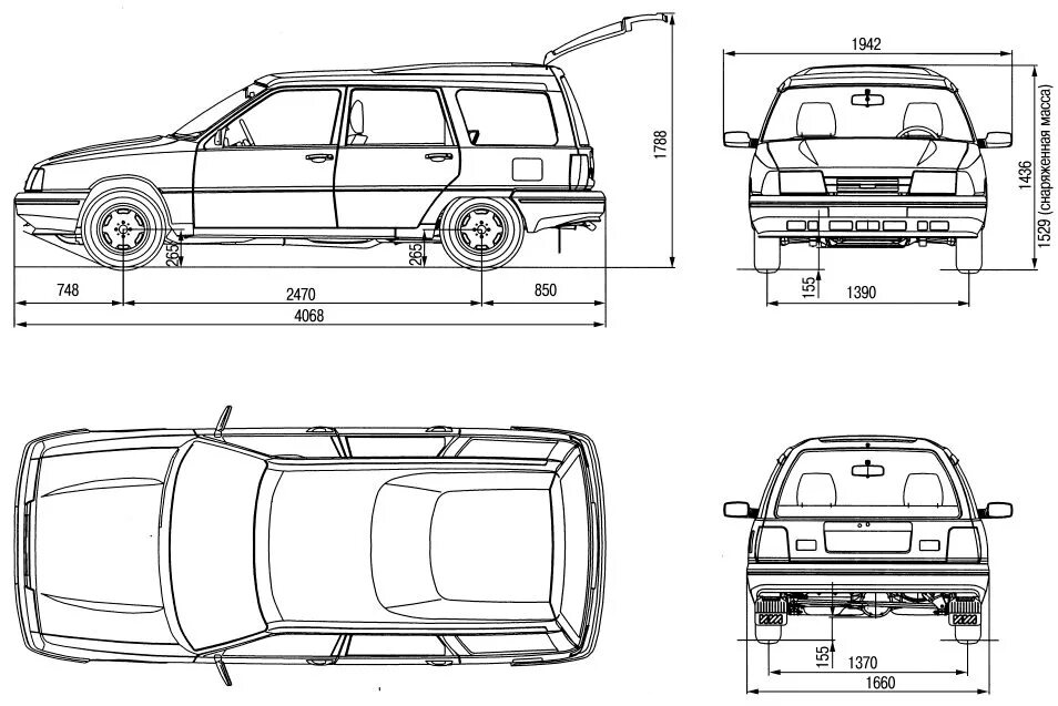 Габариты автомобилей ваз. Габариты ИЖ Ода 2126. ИЖ 21261 габариты кузова. ИЖ 2126 габариты. Размеры ИЖ 21261.
