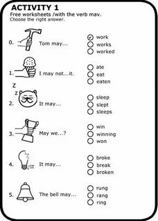 May might worksheets