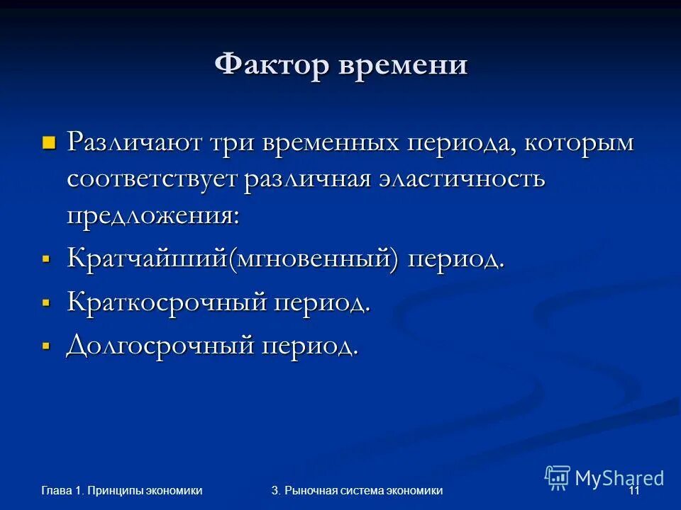 Фактор время работы. Фактор время работы
