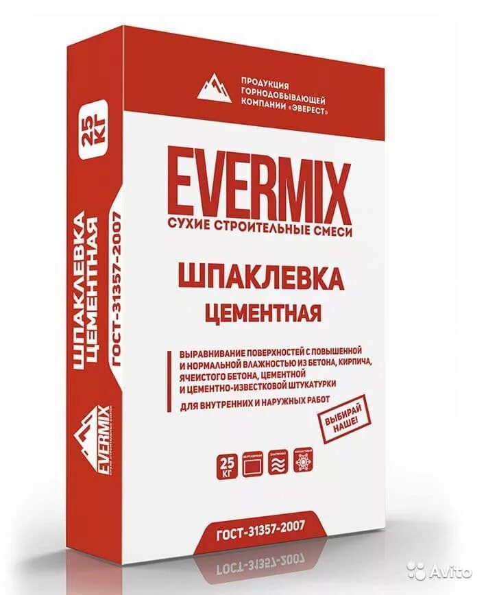 Смеси сухие Evermix. Шпаклевка сухими строительными смесями. Цементная шпаклевка. Сухая финишная шпаклевка. Шпаклевка для наружных работ по бетону