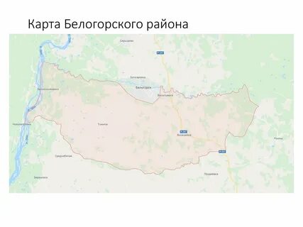 Карта белогорска амурской