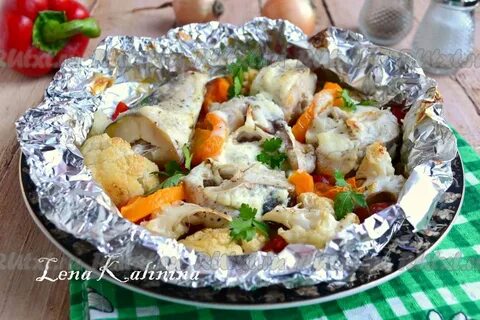 Филе хека в духовке вкусно