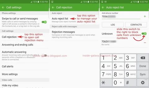 Message rejected
