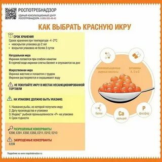 С какого возраста можно икру