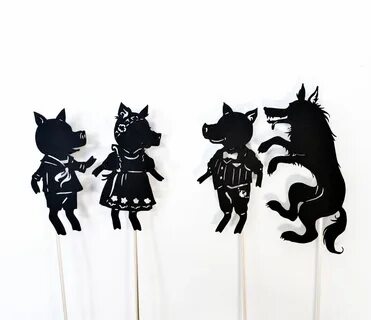 Shadow puppet show 3 grade smiles