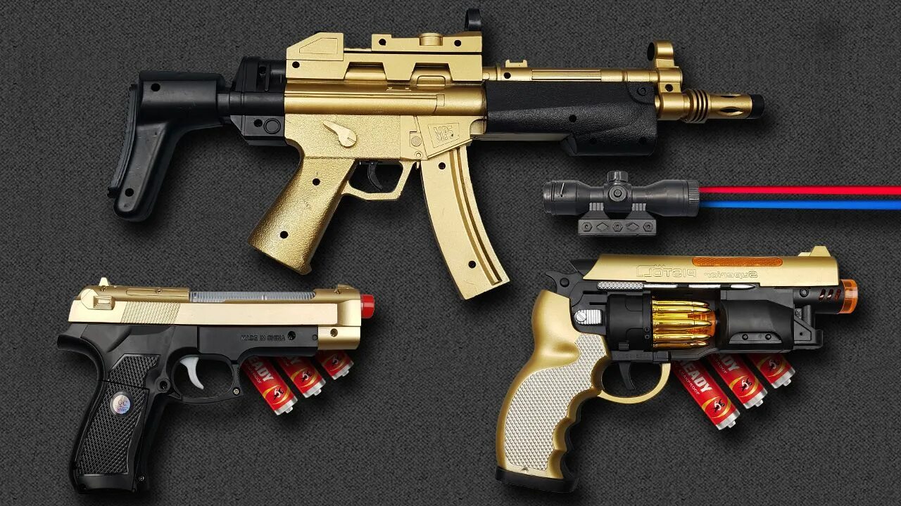 Realistic gun. Airsoft ak47 Gun Toy. Реалистичная игрушка штурмовая винтовка. Револьвер • Toy Gun - Realist....