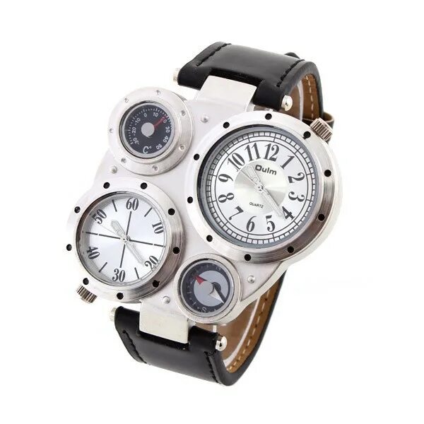 Два циферблата. Дневные часы. Японские ручные часы с двойным циферблатом мужские. Oulm 3710. Oris с 2 циферблатами.