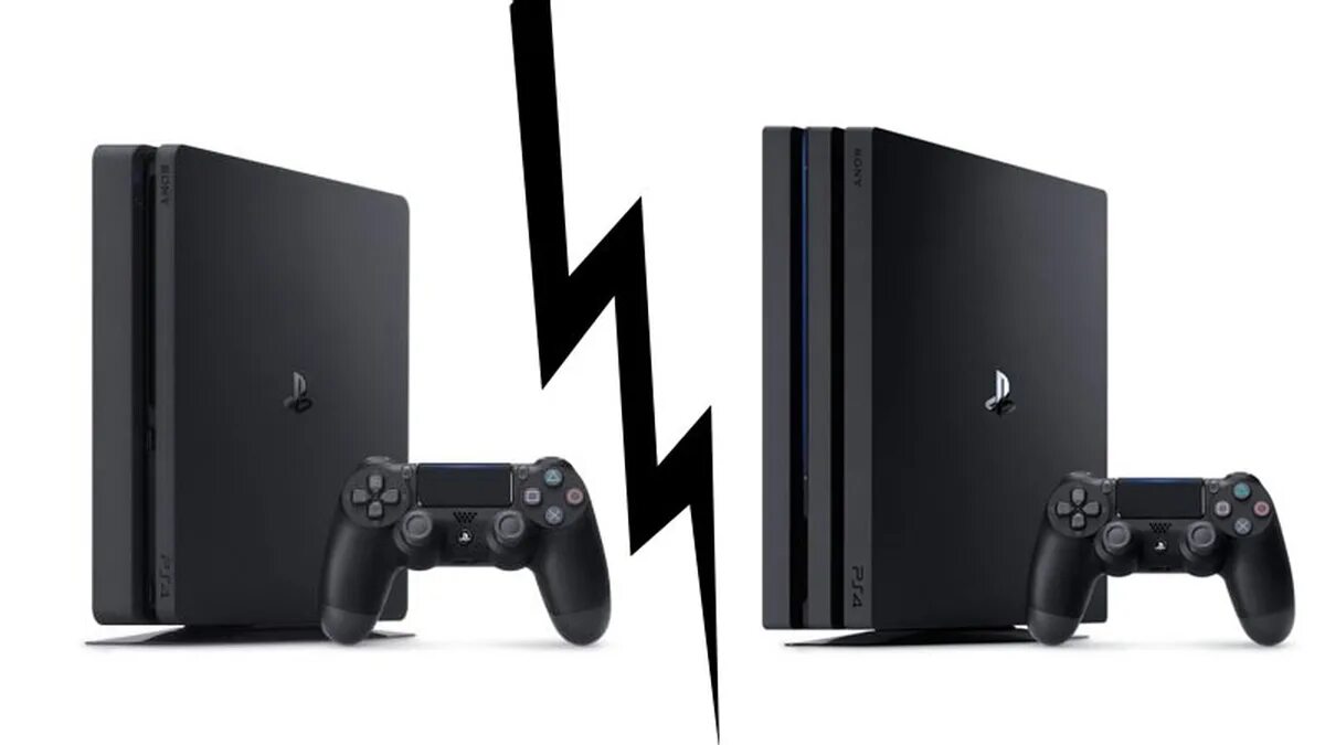 Как отличить ps4. PLAYSTATION 4 Slim. Ps4 Slim vs Pro. Sony PLAYSTATION 4 Pro. PS 4 Pro va PS 4 Slim.