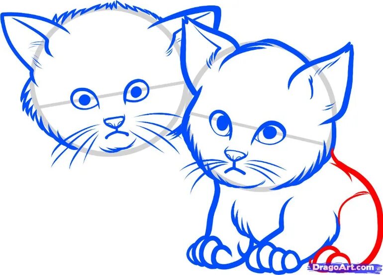 Картинки которые можно нарисовать котики