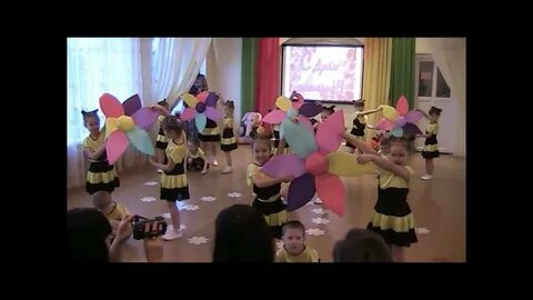Танец пчелок в детском саду видео