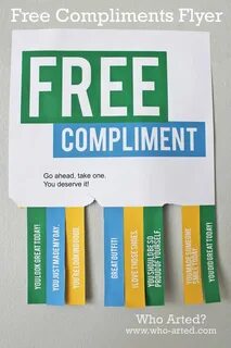 A compliment a bill attention